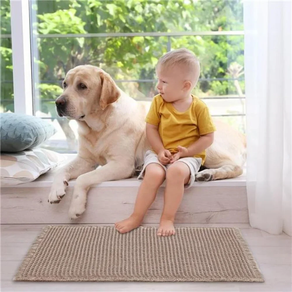 Waffle Bath Mat Super Absorbent Non Slip Machine Washable Soft Bathroom Rug